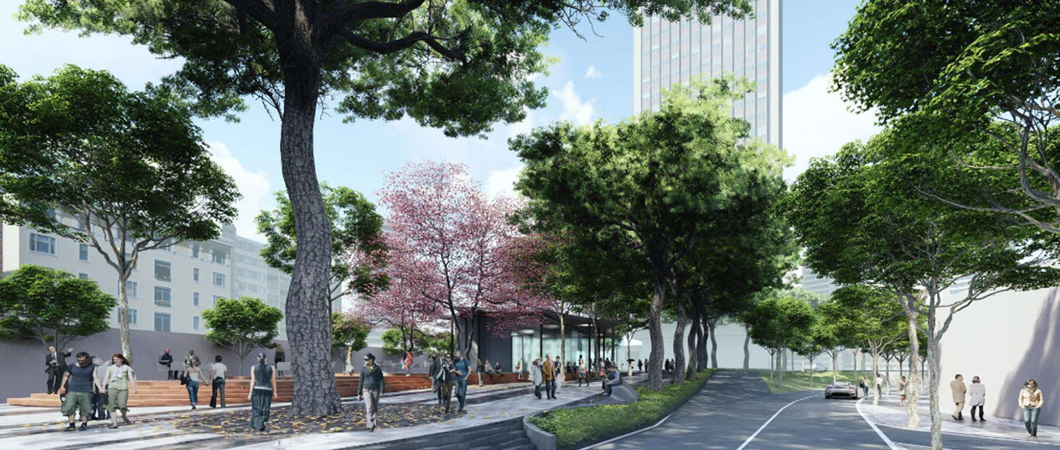 TRX Public Realm Artist Impression