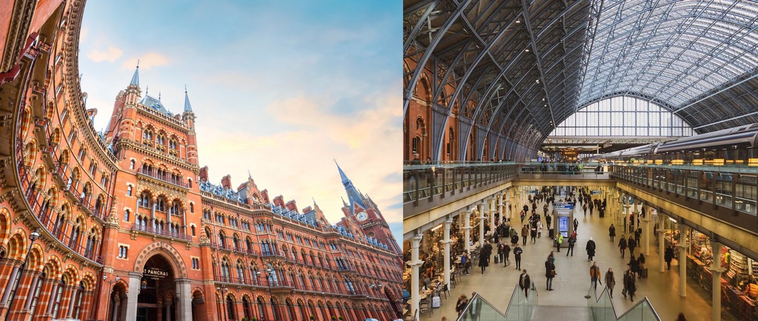 London St. Pancras International Station, UK