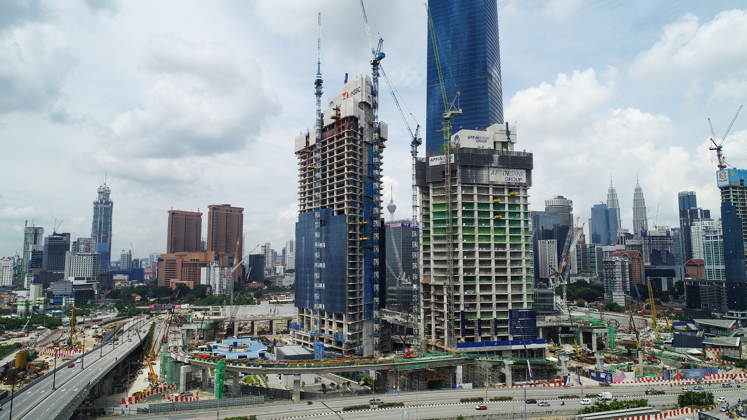 Construction of HSBC and Affin headquarters in progress