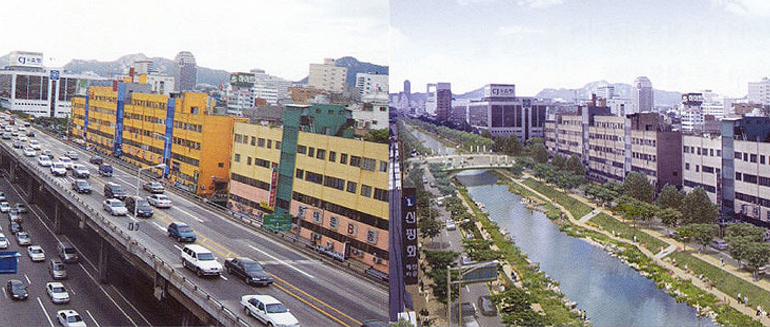 Cheonggyecheon, South Korea