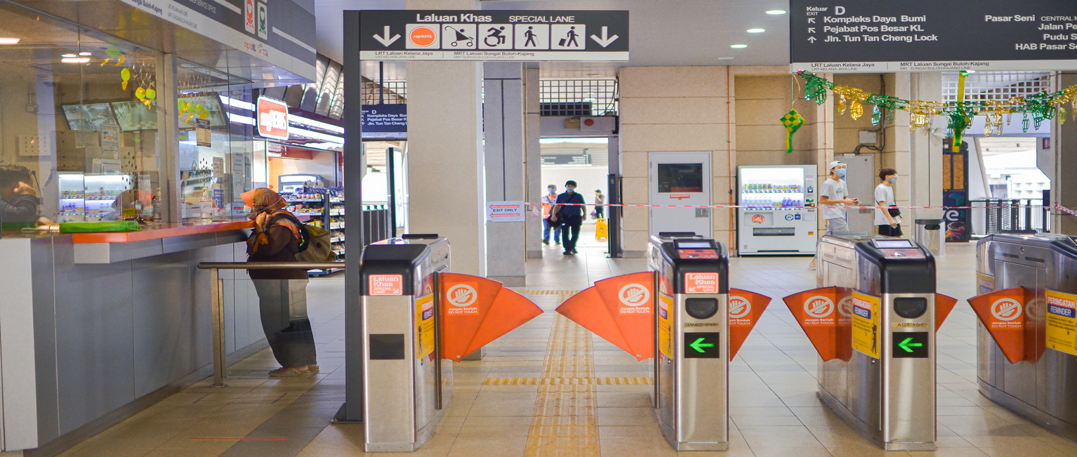 LRT/MRT system in Kuala Lumpur