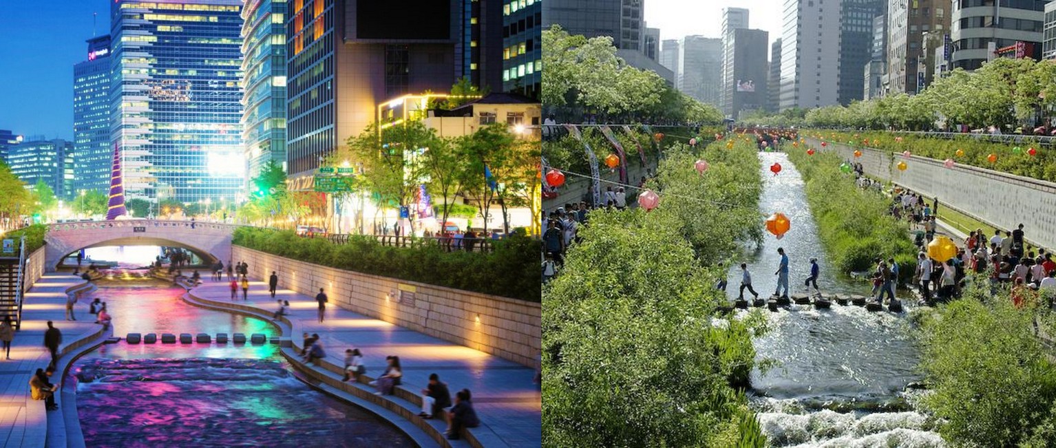 Cheonggyecheon, South Korea