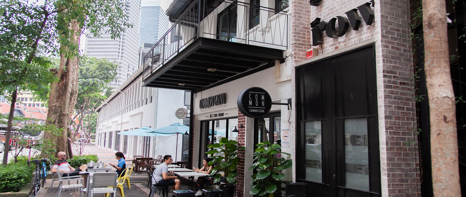 Jalan Doraisamy which is known for The Row