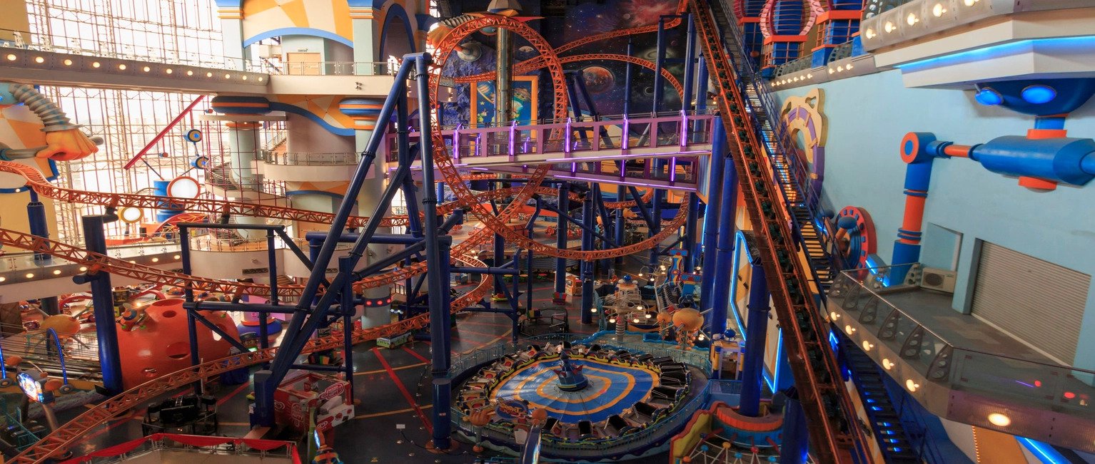 Berjaya Times Square roller coaster