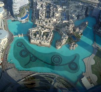 Burj Khalifa Lake, Dubai, UAE