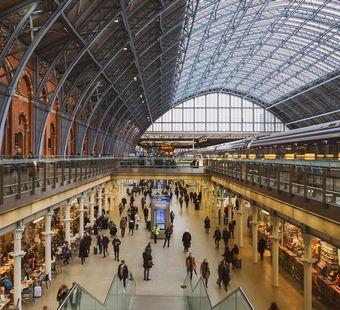 London St. Pancras International Station, UK