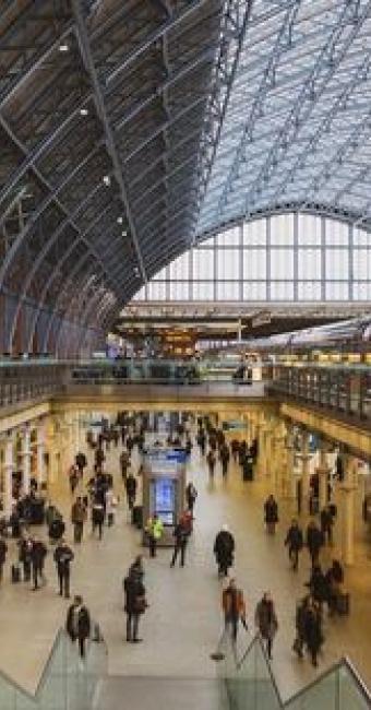 London St. Pancras International Station, UK